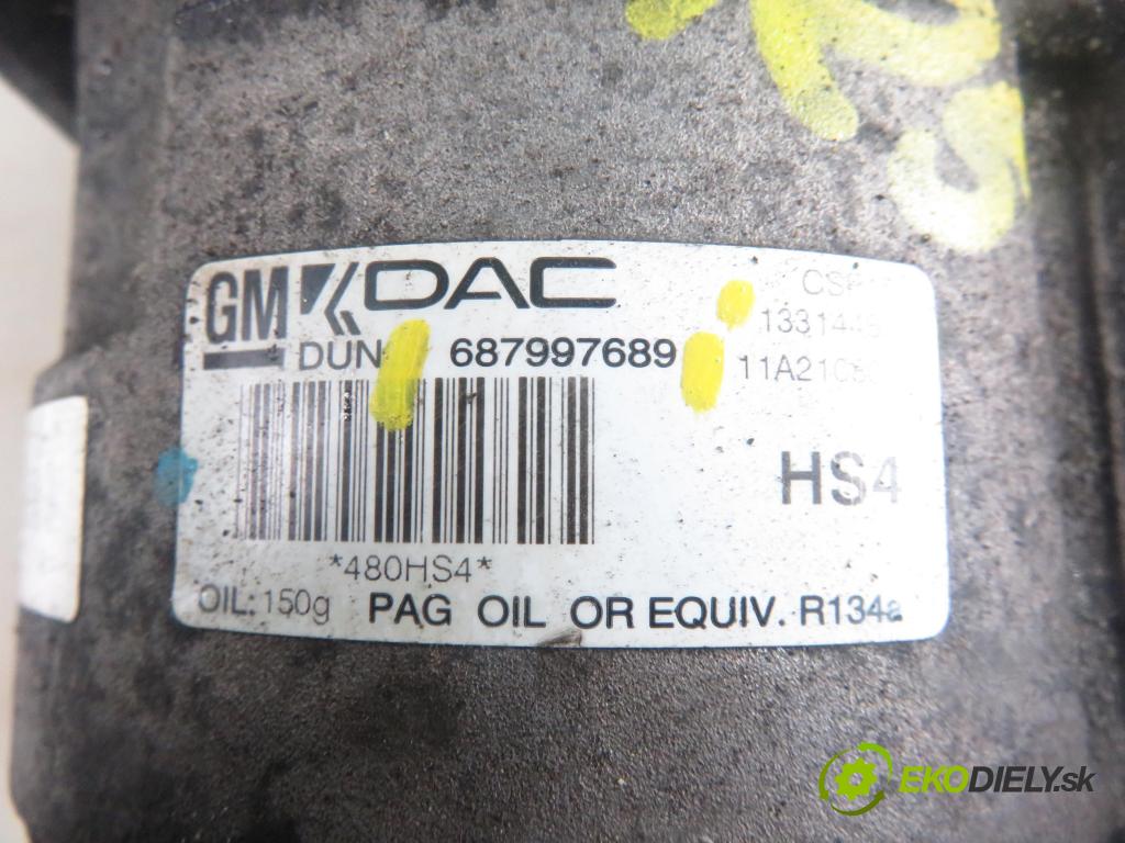 CHEVROLET ORLANDO (J309) MINIVAN 2012 120,00 2.0 D VCDi 163 - Z 20 D1 (LNP) 1998,00 KOMPRESOR: klimatizácie 13314480 ; 687997689 (Kompresor klimatizácie)
