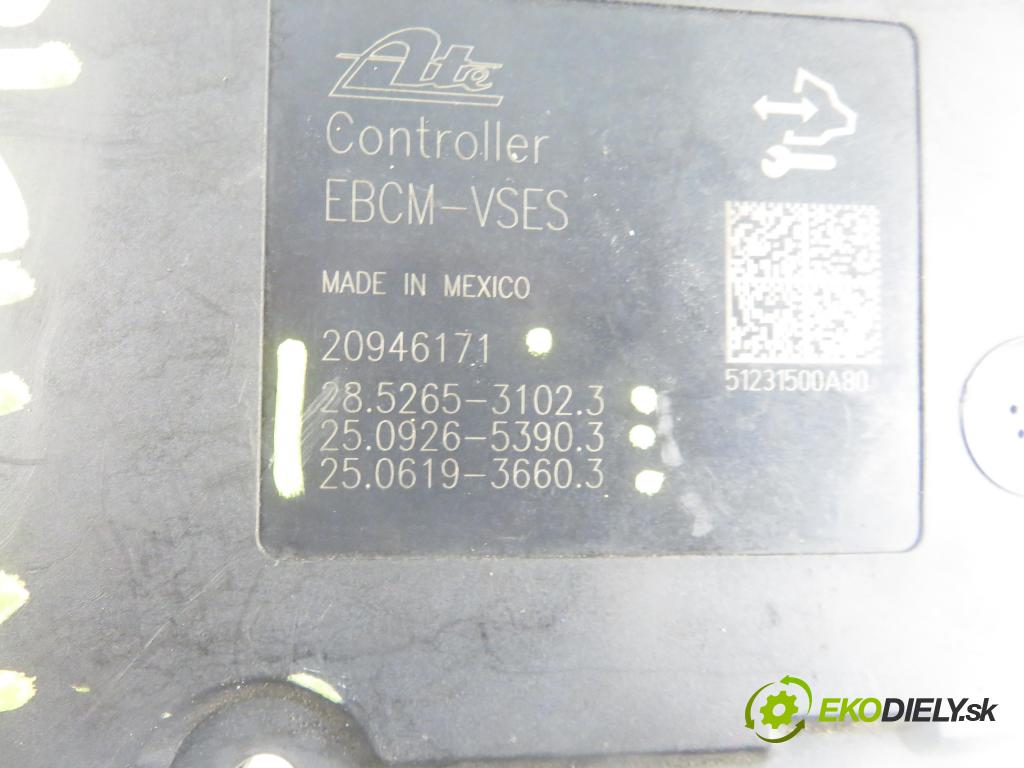 CHEVROLET CAPTIVA (C100, C140) SUV 2012 135,00 2.2 D 4WD 184 - Z 22 D1 2231,00 Pumpa ABS 20946171 ; 95196739 ; 25021219354 (Pumpa ABS)