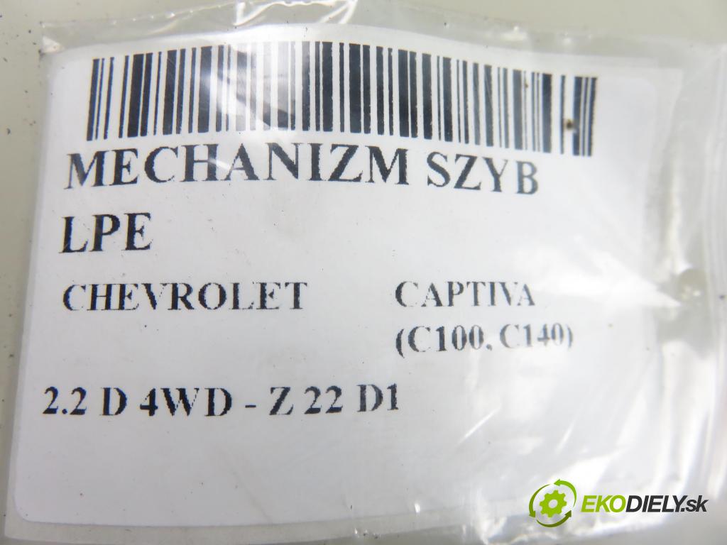 CHEVROLET CAPTIVA (C100, C140) SUV 2012 135,00 2.2 D 4WD 184 - Z 22 D1 2231,00 Mechanizmus okien 20872598