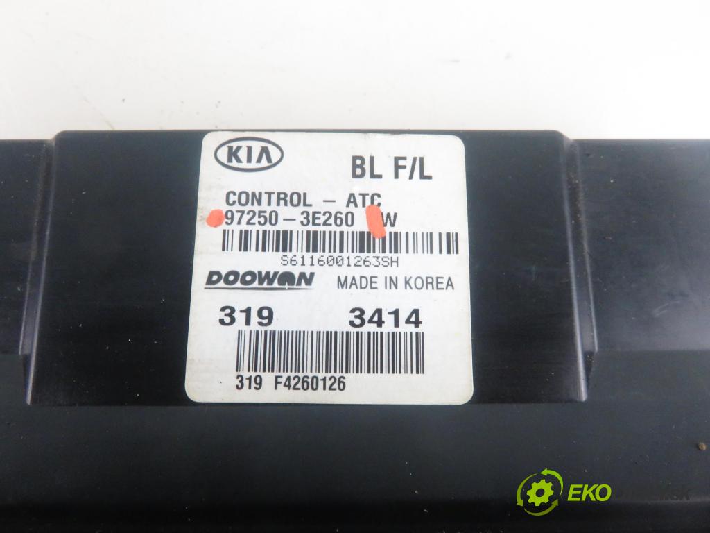 KIA SORENTO I (JC) SUV 2007 103,00 2.5 CRDi 140 - D4CB 2497,00 Panel kúrenia KLIMATRONIK 972503E260