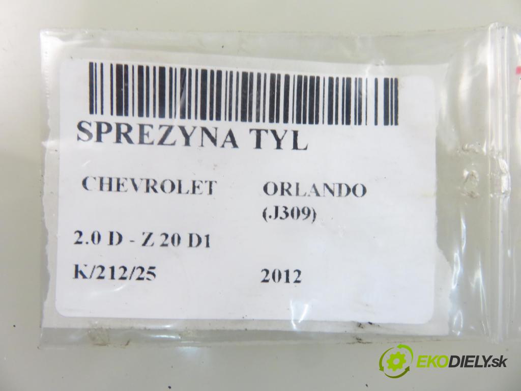 CHEVROLET ORLANDO (J309) MINIVAN 2012 120,00 2.0 D VCDi 163 - Z 20 D1 (LNP) 1998,00 Pružina zadné 994611
