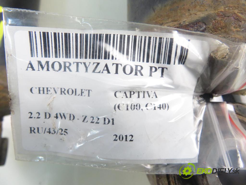 CHEVROLET CAPTIVA (C100, C140) SUV 2012 135,00 2.2 D 4WD 184 - Z 22 D1 2231,00 Tlmič pravé zadné 20924216