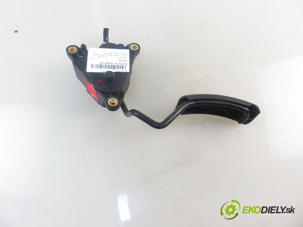 RENAULT CLIO III (BR0/1, CR0/1) HB 2009 55,00 1.2 16V Hi-Flex (BR1U, CR1U) - D4F 742 1149,00 Potenciometer plynu 8200297335B (Pedál)