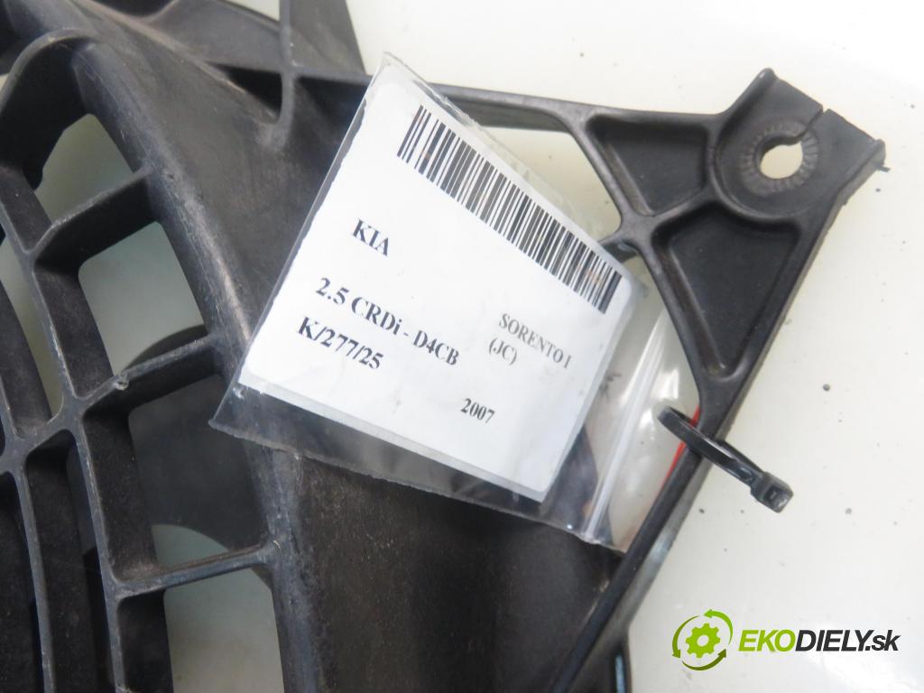 KIA SORENTO I (JC) SUV 2007 103,00 2.5 CRDi 140 - D4CB 2497,00 Ventilátor chladič klímatizácie A005317