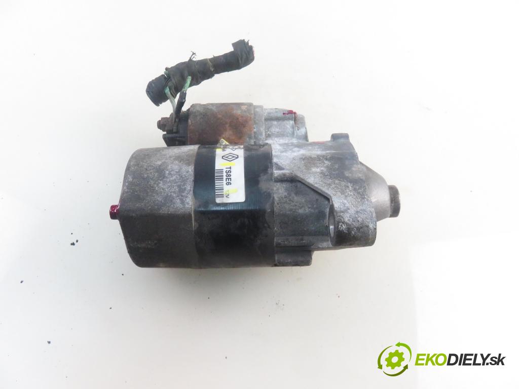 RENAULT CLIO III (BR0/1, CR0/1) HB 2009 55,00 1.2 16V Hi-Flex (BR1U, CR1U) - D4F 742 1149,00 Štartér 8200369521E ; TS8E6 (Štartér)
