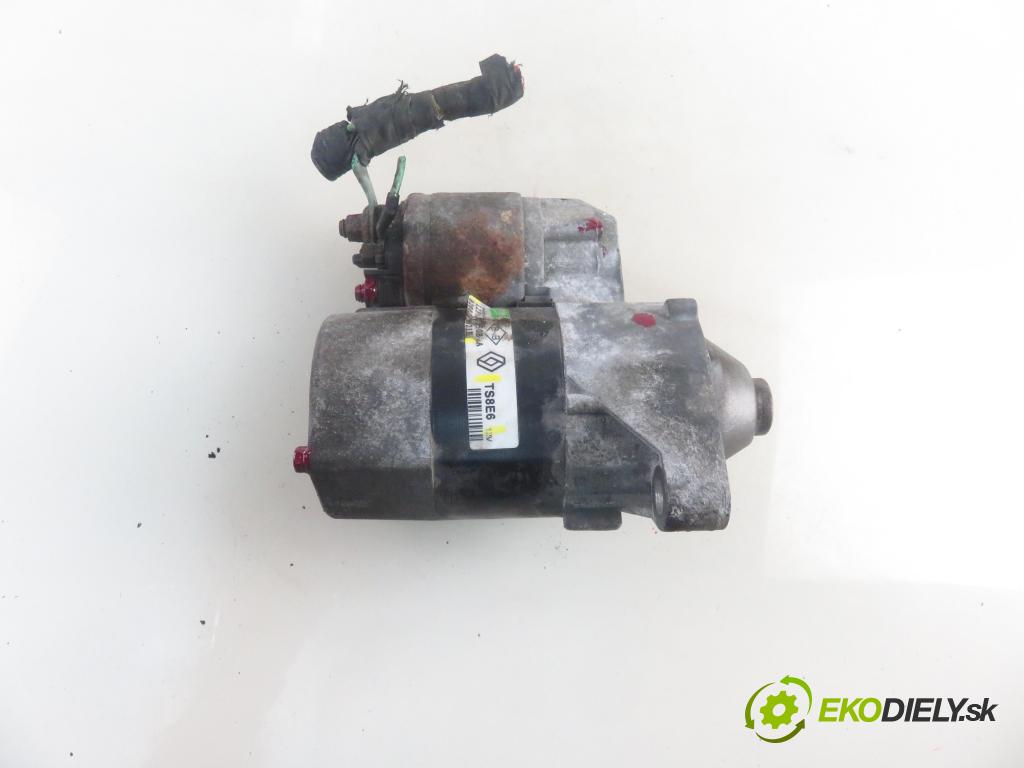 RENAULT CLIO III (BR0/1, CR0/1) HB 2009 55,00 1.2 16V Hi-Flex (BR1U, CR1U) - D4F 742 1149,00 Štartér 8200369521E ; TS8E6 (Štartér)