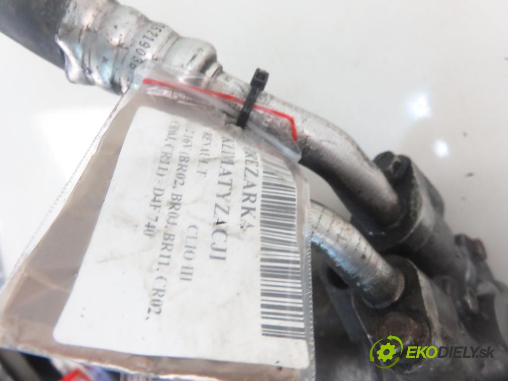 RENAULT CLIO III (BR0/1, CR0/1) HB 2009 55,00 1.2 16V Hi-Flex (BR1U, CR1U) - D4F 742 1149,00 KOMPRESOR: klimatizácie 8200819568A ; 8200819568 (Kompresor klimatizácie)