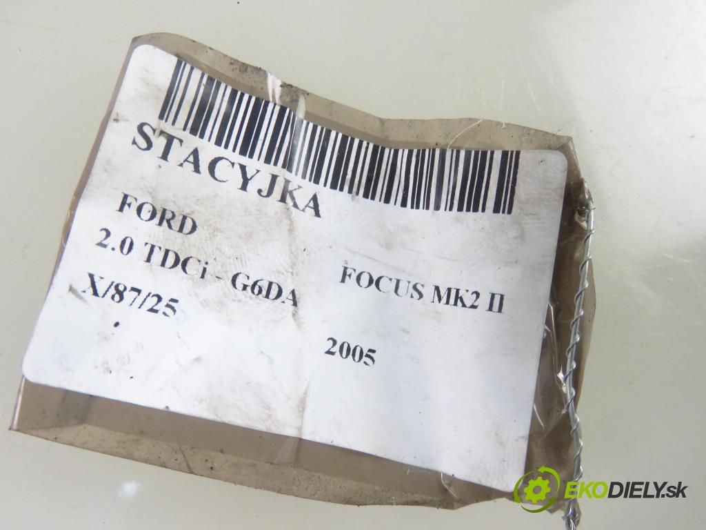 FORD FOCUS II (DA_, HCP) HB 2005 100,00 2.0 TDCi - G6DA 1997,00 spínačka 3M513F880AC (Spínací skříňky a klíče)