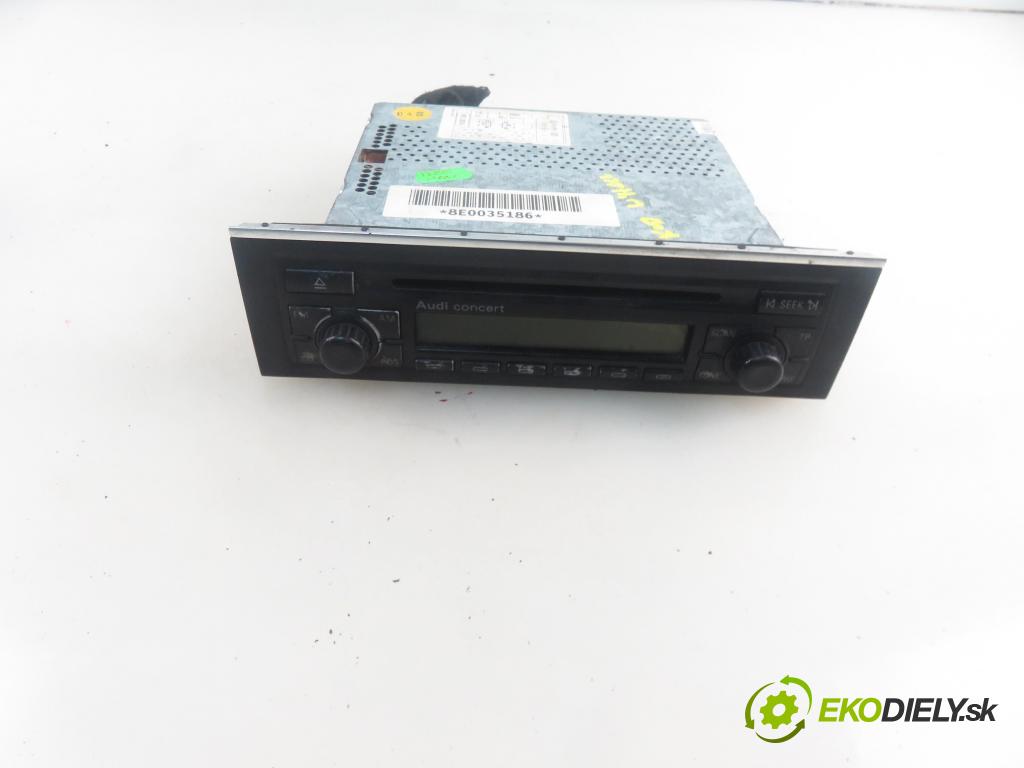 AUDI A4 (8E2, B6) SEDAN 2003 74,00 1.9 TDI PD 101 - AVB 1896,00 RADIO CD 8E0035186