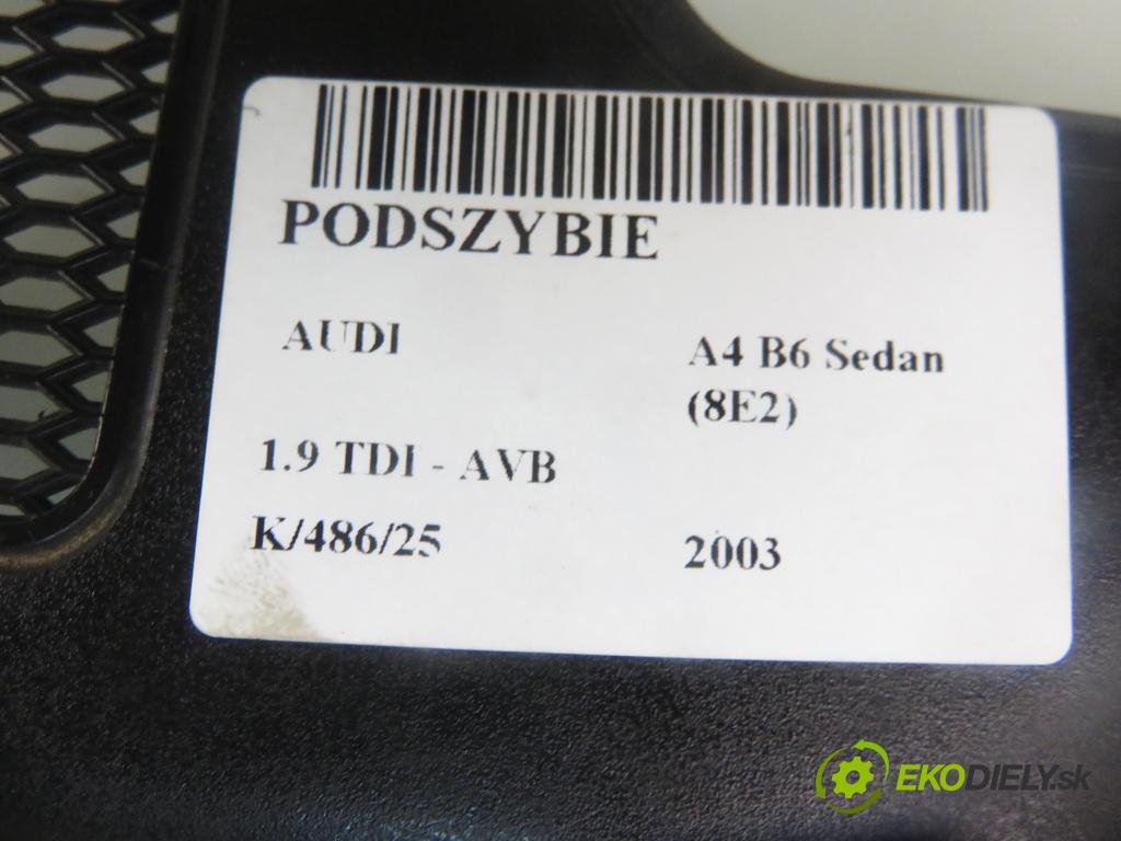 AUDI A4 (8E2, B6) SEDAN 2003 74,00 1.9 TDI PD 101 - AVB 1896,00 Torpédo, plast pod čelné okno 8E1819417B (Torpédo)