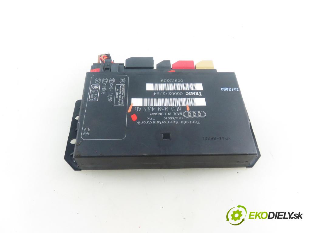 AUDI A4 (8E2, B6) SEDAN 2003 74,00 1.9 TDI PD 101 - AVB 1896,00 MODUL komfortu 8E0959433AR