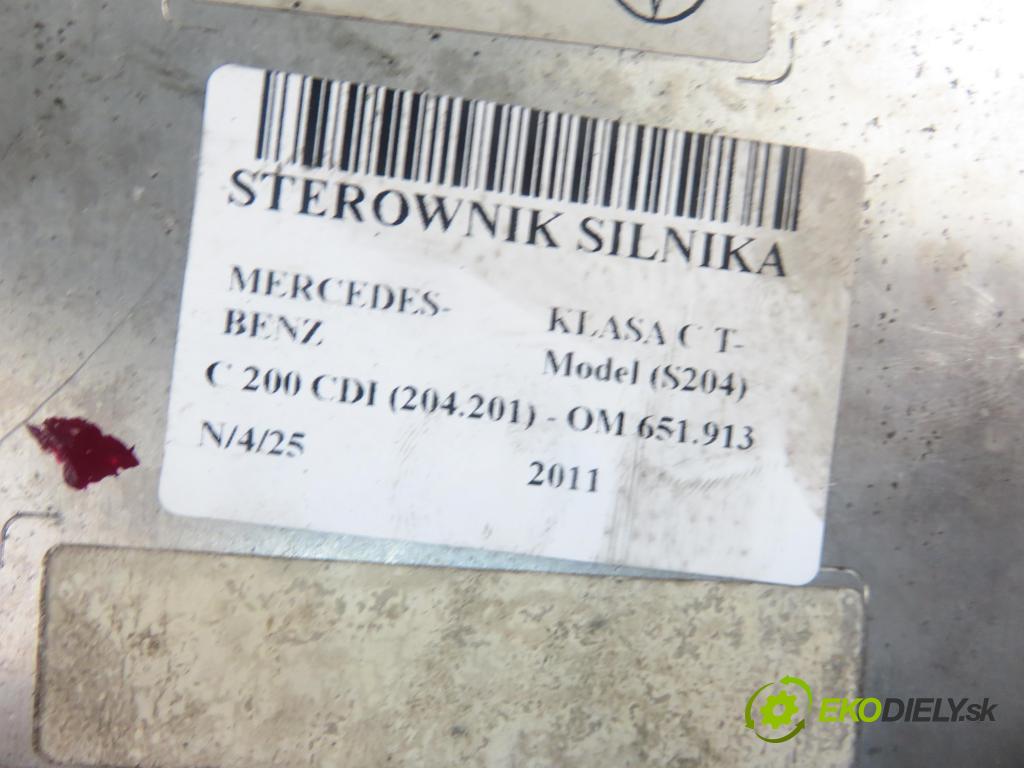 MERCEDES-BENZ KLASA C T-Model (S204) KOMBI 2011 100,00 C 200 CDI 136 (204.201) - OM 651.913 2143,00 Riadiaca jednotka Motor 6511500126 ; 0054469240 ; R0414A008A