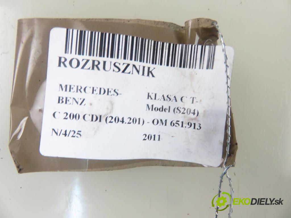 MERCEDES-BENZ KLASA C T-Model (S204) KOMBI 2011 100,00 C 200 CDI 136 (204.201) - OM 651.913 2143,00 Štartér 0061514501 ; 4280005510 (Štartér)