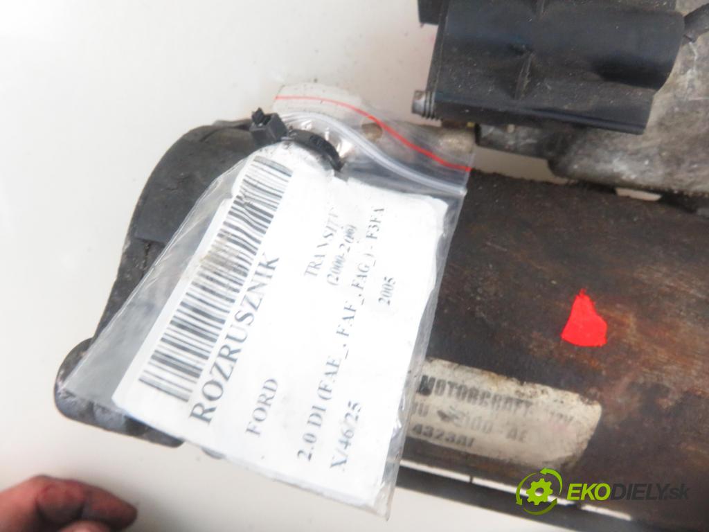 FORD TRANSIT Furgon (FA_ _) CHLODNIA 2005 63,00 2.0 DI 86 - F3FA 1998,00 Štartér  (Štartér)