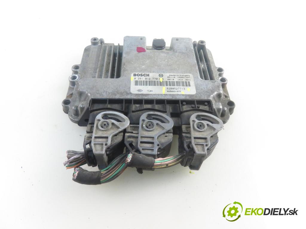 RENAULT LAGUNA II Grandtour (KG0/1_) KOMBI 2007 88,00 1.9 dCi 120 - F9Q 750 1870,00 Riadiaca jednotka Motor 8200527713 ; 8200631577 ; 0281012770