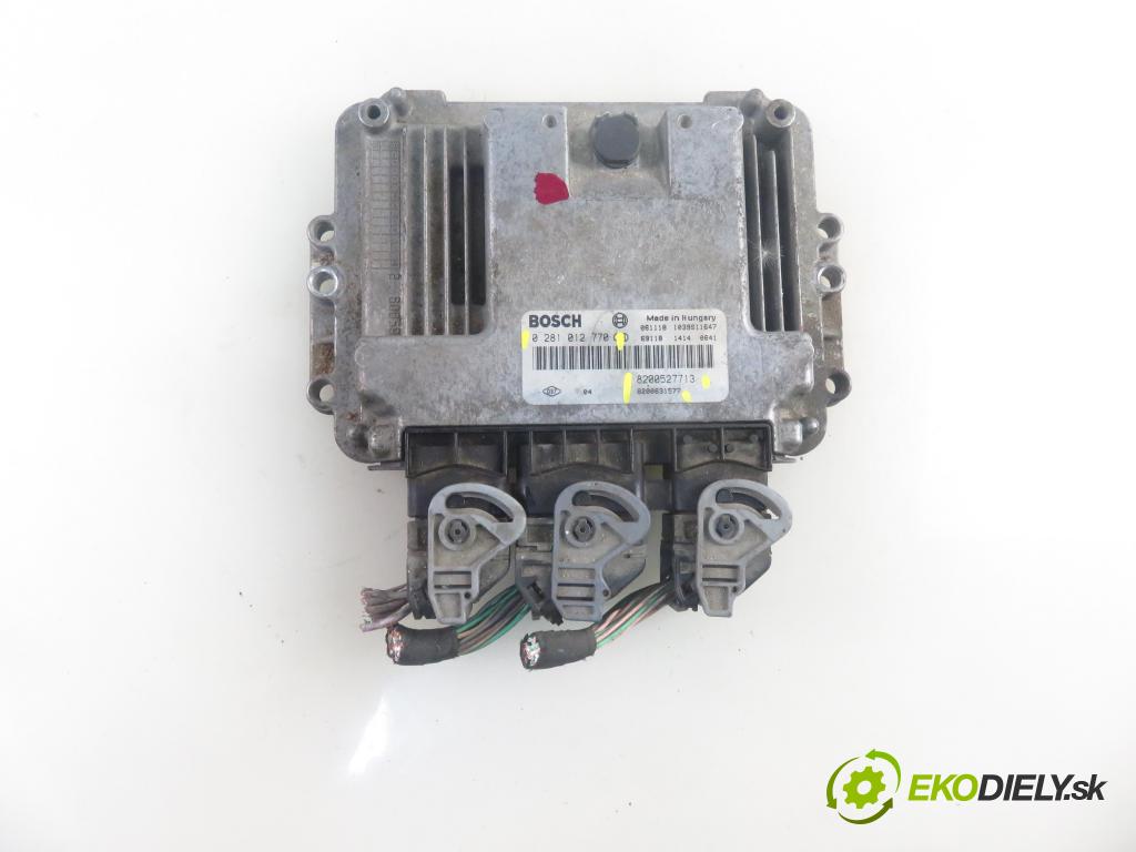RENAULT LAGUNA II Grandtour (KG0/1_) KOMBI 2007 88,00 1.9 dCi 120 - F9Q 750 1870,00 Riadiaca jednotka Motor 8200527713 ; 8200631577 ; 0281012770