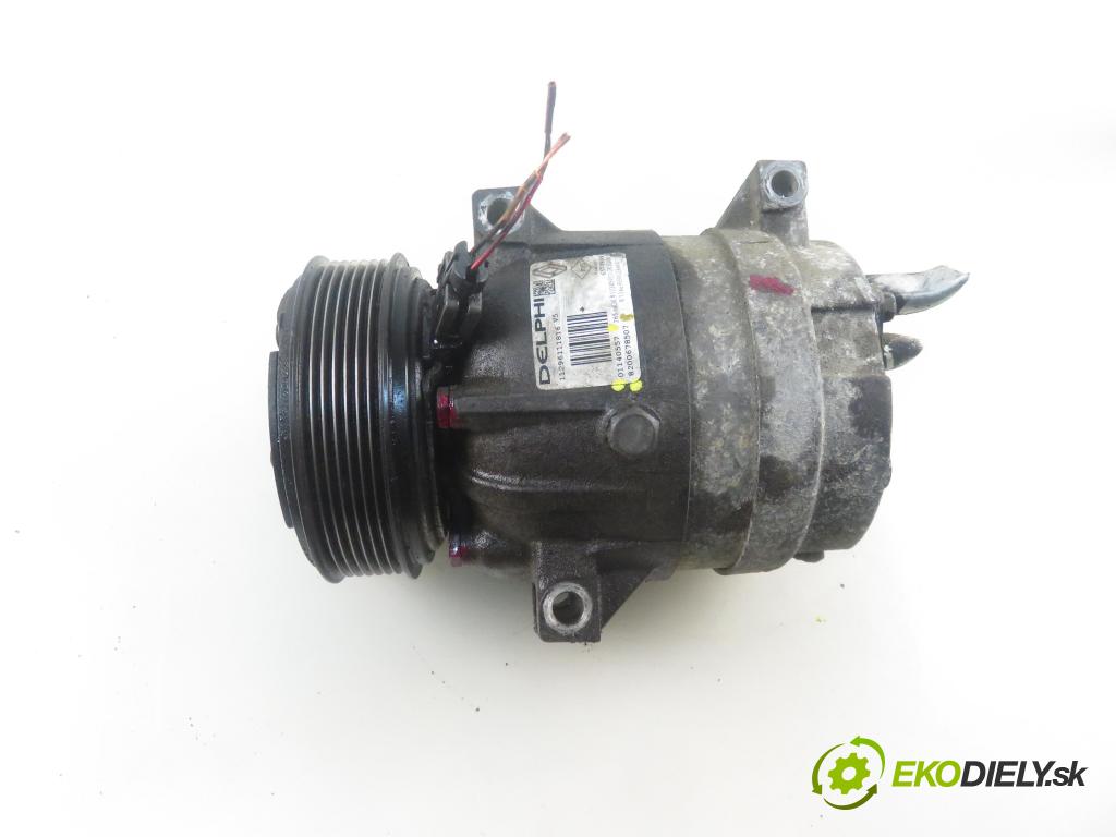 RENAULT LAGUNA II Grandtour (KG0/1_) KOMBI 2007 88,00 1.9 dCi 120 - F9Q 750 1870,00 KOMPRESOR: klimatizácie 8200678507 ; 01140557 (Kompresor klimatizácie)