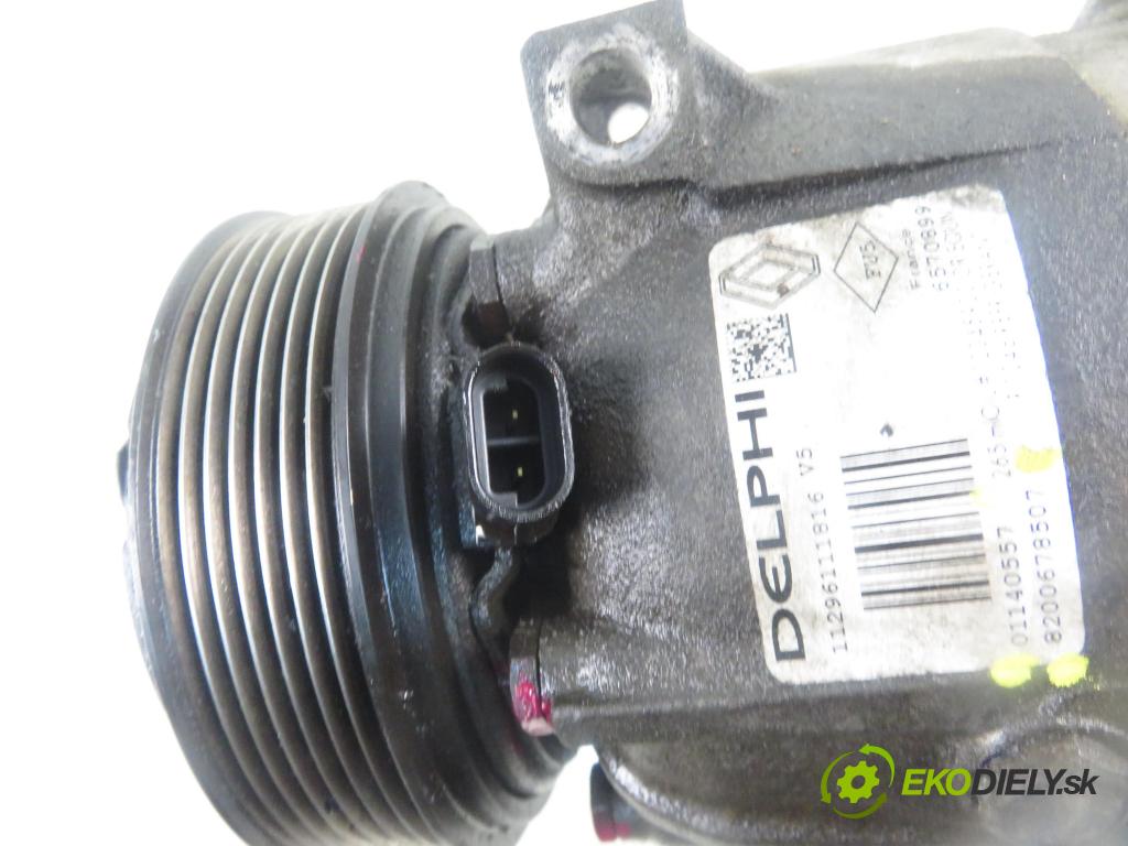 RENAULT LAGUNA II Grandtour (KG0/1_) KOMBI 2007 88,00 1.9 dCi 120 - F9Q 750 1870,00 KOMPRESOR: klimatizácie 8200678507 ; 01140557 (Kompresor klimatizácie)