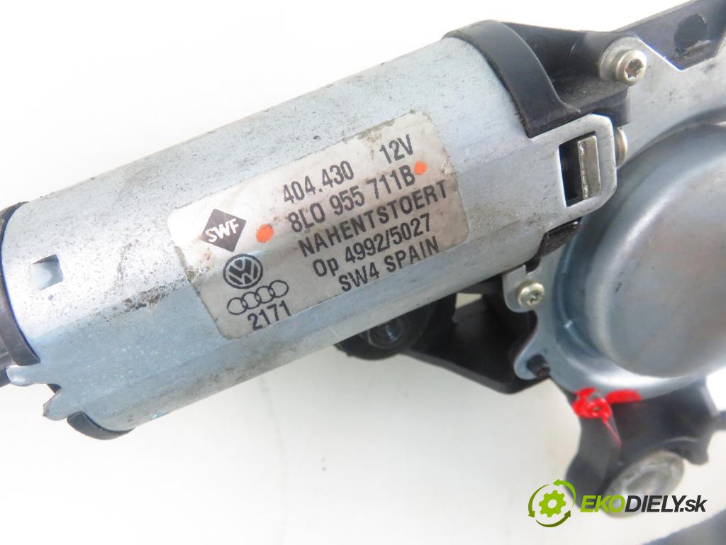AUDI A3 (8L1) HB 2001 75,00 1.6 - AVU 1595,00 motorek stěrače ZADNÍ: 8L0955711B