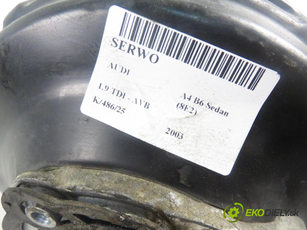 AUDI A4 (8E2, B6) SEDAN 2003 74,00 1.9 TDI PD 101 - AVB 1896,00 Posilovač 8E0612105N ; 03785942014 (Servočerpadlo, pumpa riadenia)