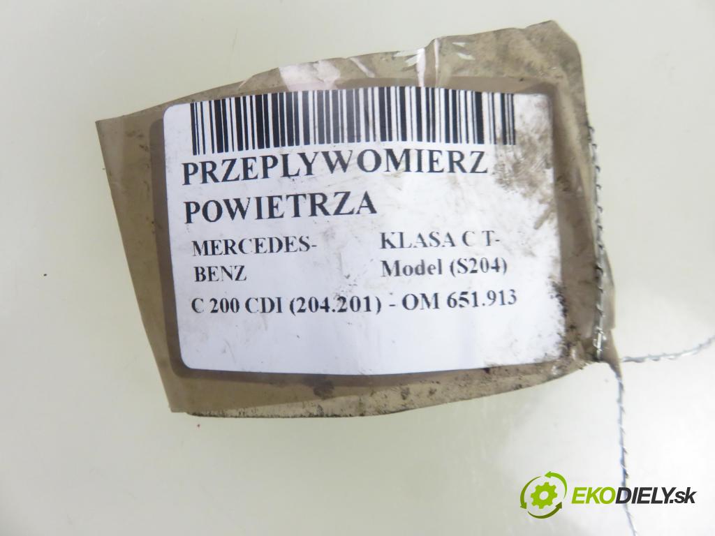 MERCEDES-BENZ KLASA C T-Model (S204) KOMBI 2011 100,00 C 200 CDI 136 (204.201) - OM 651.913 2143,00 váha vzduchu vzduchu 6510900048 ; 5WK97010