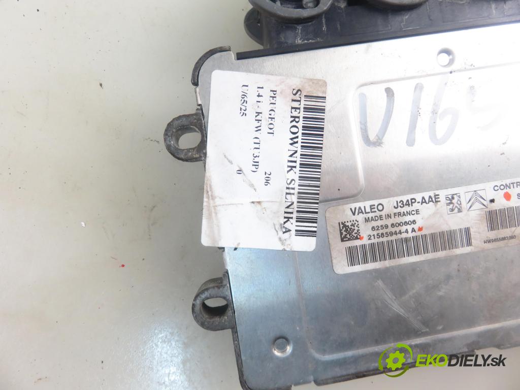PEUGEOT 206 liftback (2A/C) HB 2001 55,00 1.4 75 - KFW 1360,00 Riadiaca jednotka Motor SW9663394480 ; 215859444A