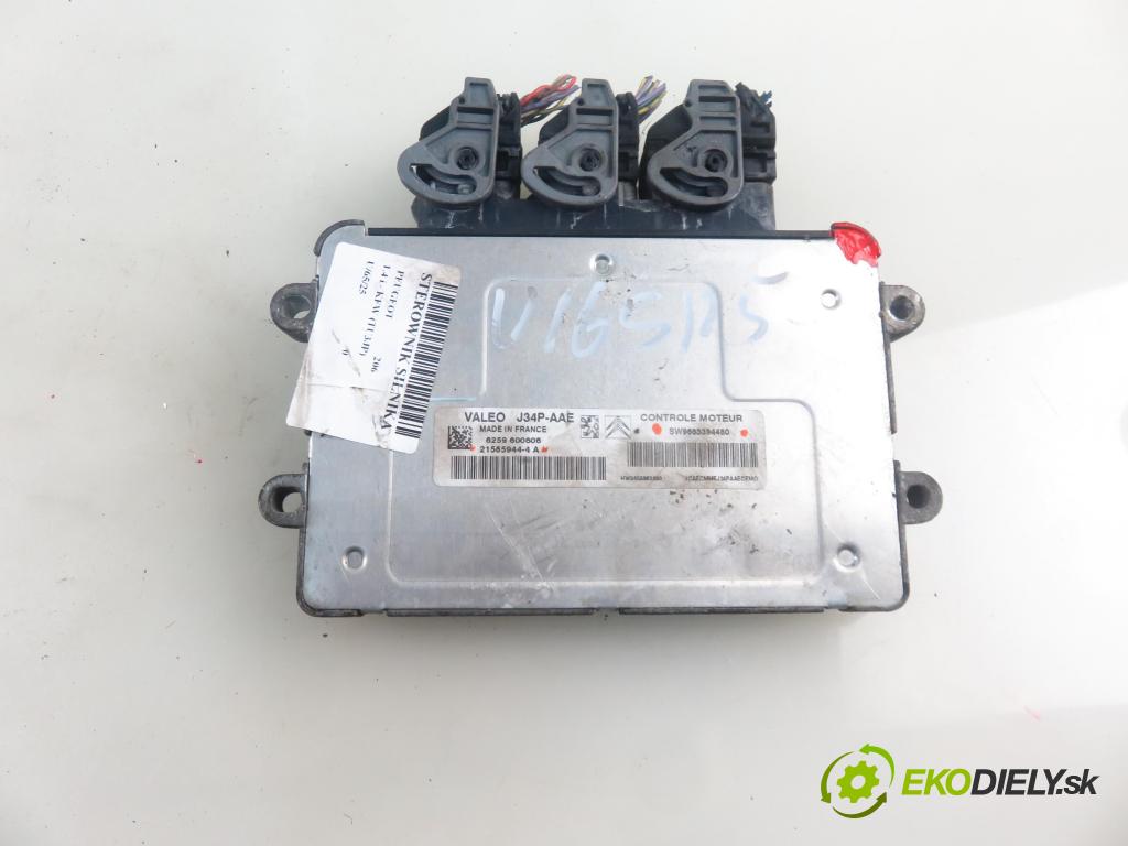 PEUGEOT 206 liftback (2A/C) HB 2001 55,00 1.4 75 - KFW 1360,00 Riadiaca jednotka Motor SW9663394480 ; 215859444A