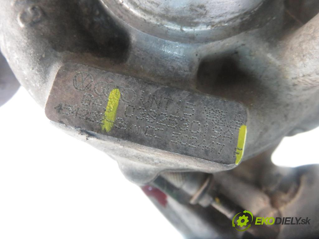 AUDI A3 (8L1) HB 1999 66,00 1.9 TDI 90 - ALH 1896,00 RYCHLONABÍJEČKA: 038253019A (Turbodúchadla (kompletní))