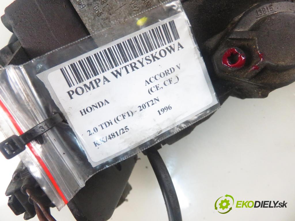 HONDA ACCORD V (CE, CF_) SEDAN 1996 77,00 2.0 TDi (CF1) - 20T2N 1994,00 Pumpa vstrekovacia 0460414992 (Vstrekovacie čerpadlo)