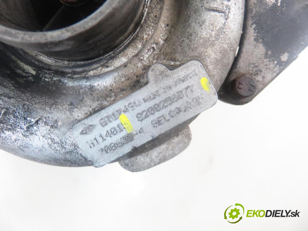 RENAULT LAGUNA II (BG0/1_) LIFTBACK 2003 88,00 1.9 dCi 120 - F9Q 750 1870,00 RYCHLONABÍJEČKA: 8200256077 (Turbodúchadla (kompletní))