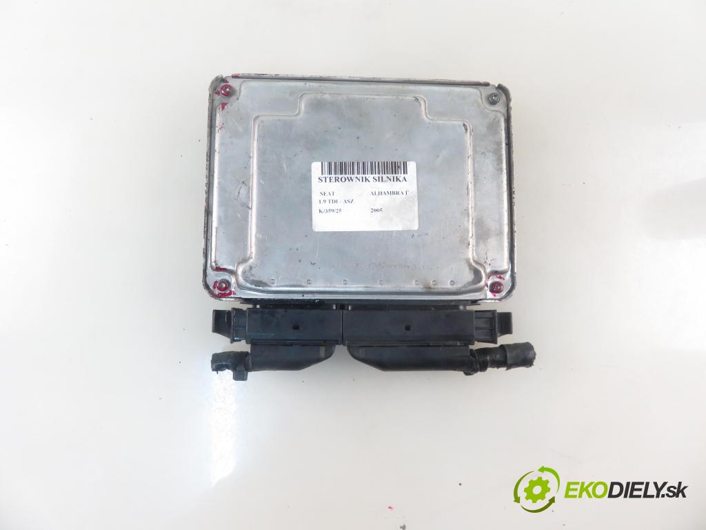 SEAT ALHAMBRA (7V8, 7V9) MINIVAN 2005 96,00 1.9 TDI - ASZ 1896,00 Riadiaca jednotka Motor 038906019NA ; 028101182