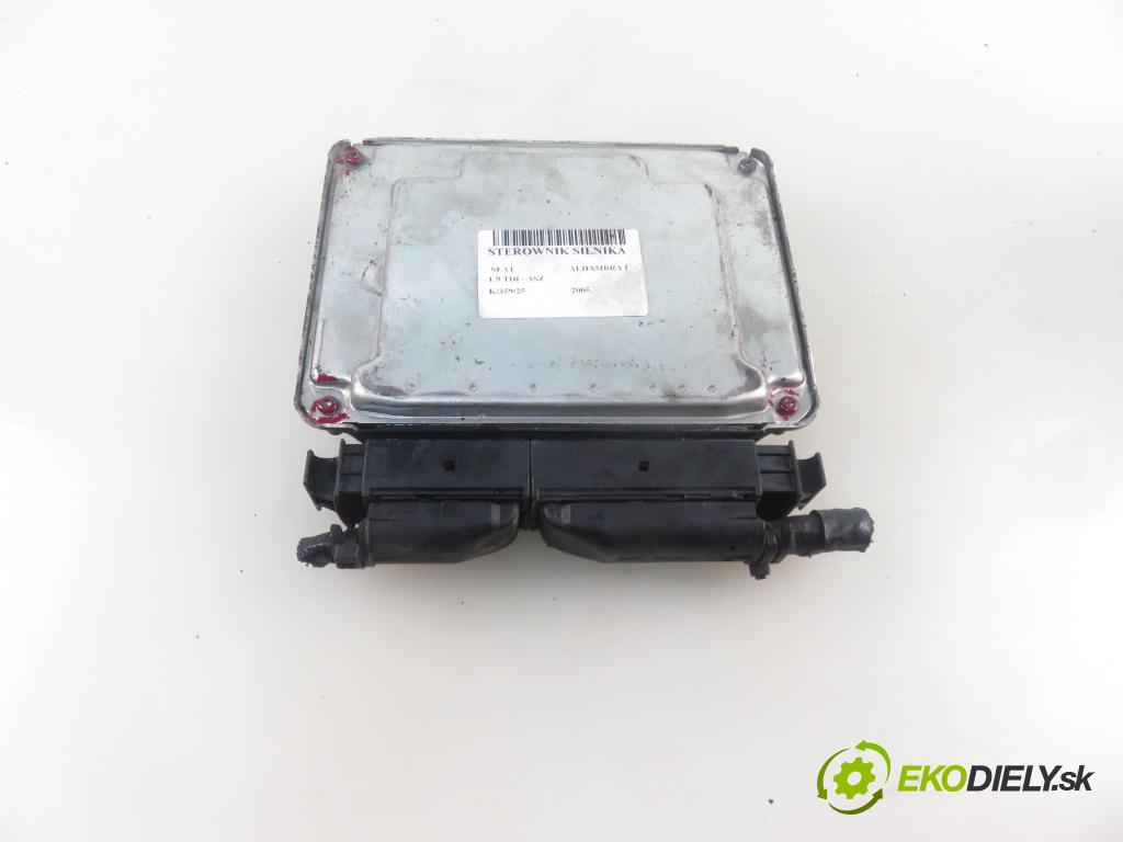 SEAT ALHAMBRA (7V8, 7V9) MINIVAN 2005 96,00 1.9 TDI - ASZ 1896,00 Riadiaca jednotka Motor 038906019NA ; 028101182