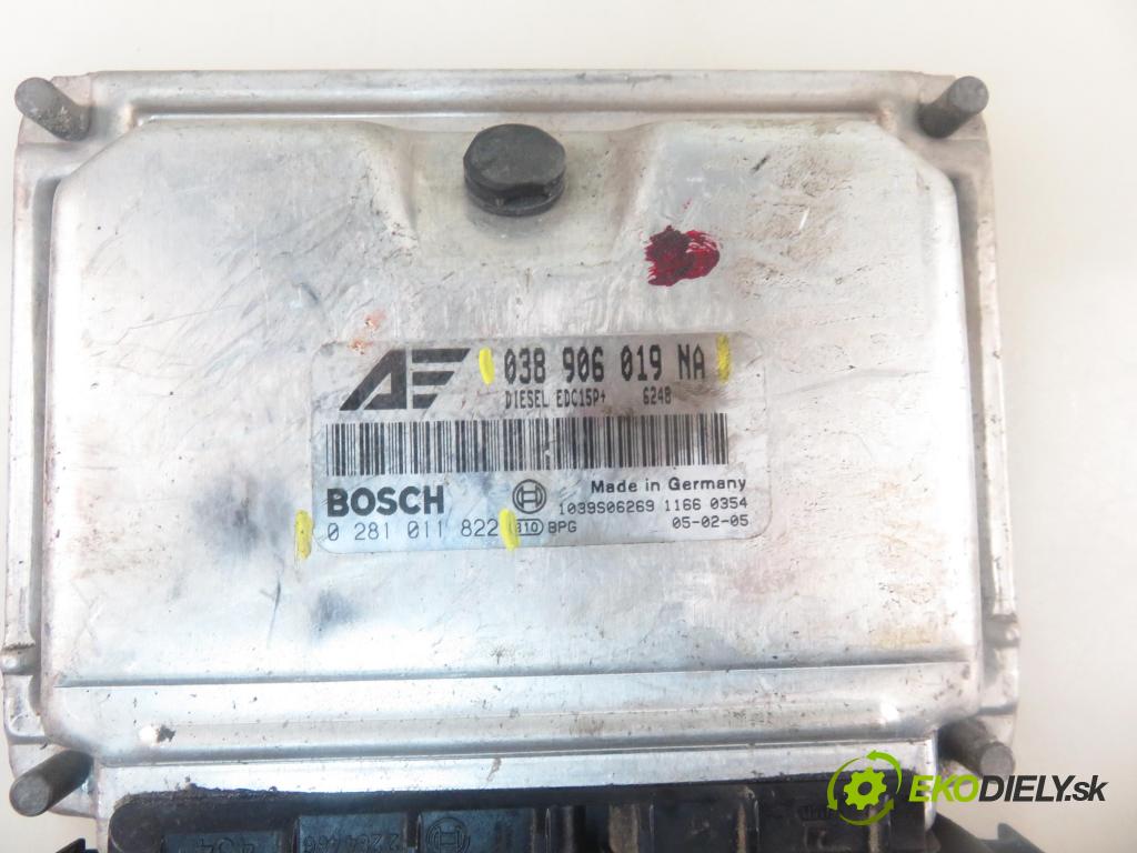SEAT ALHAMBRA (7V8, 7V9) MINIVAN 2005 96,00 1.9 TDI - ASZ 1896,00 Riadiaca jednotka Motor 038906019NA ; 028101182