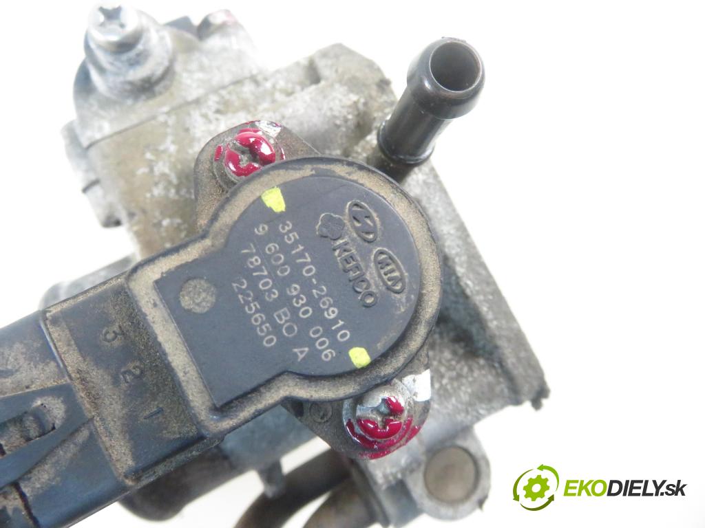 KIA CEE'D liftback (ED) HB 2008 77,00 1.4 1396,00 Škrtiaca klapka 351002B000 ; 3517026910 (Škrtiaca klapka)