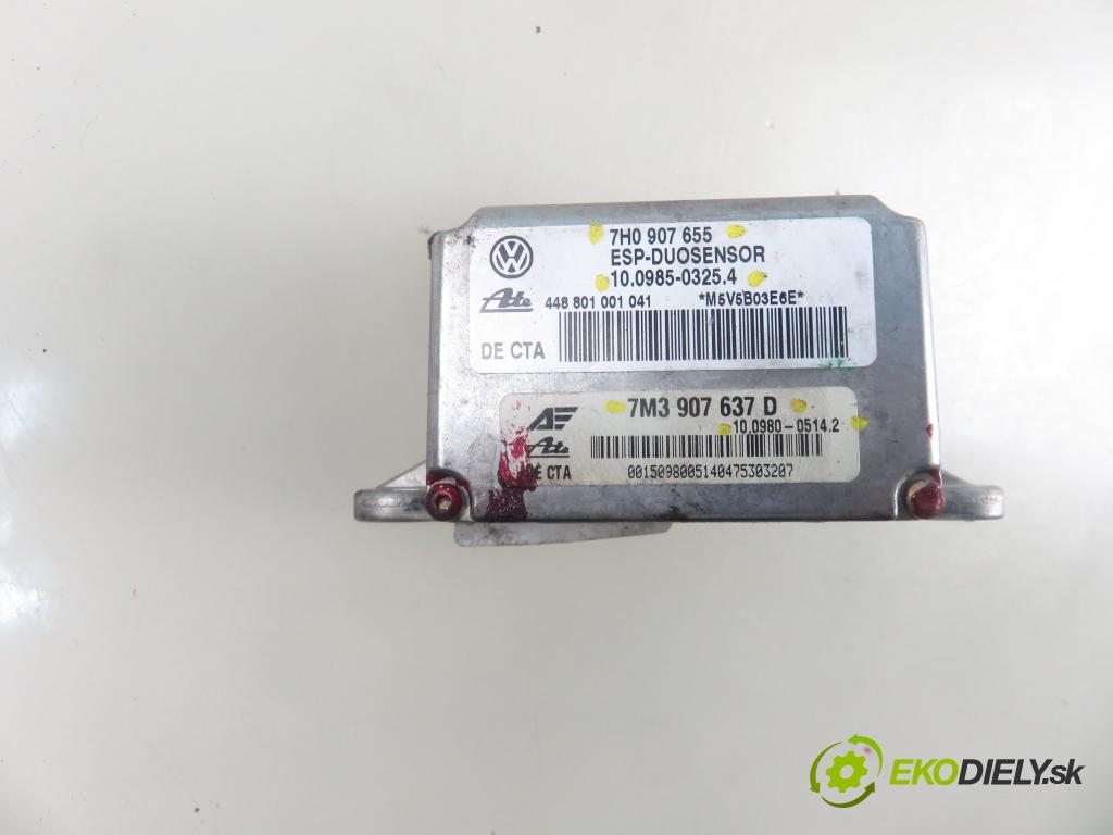 SEAT ALHAMBRA (7V8, 7V9) MINIVAN 2005 96,00 1.9 TDI - ASZ 1896,00 snímač ESP 7H0907655 ; 7M3907637D ; 10098503254