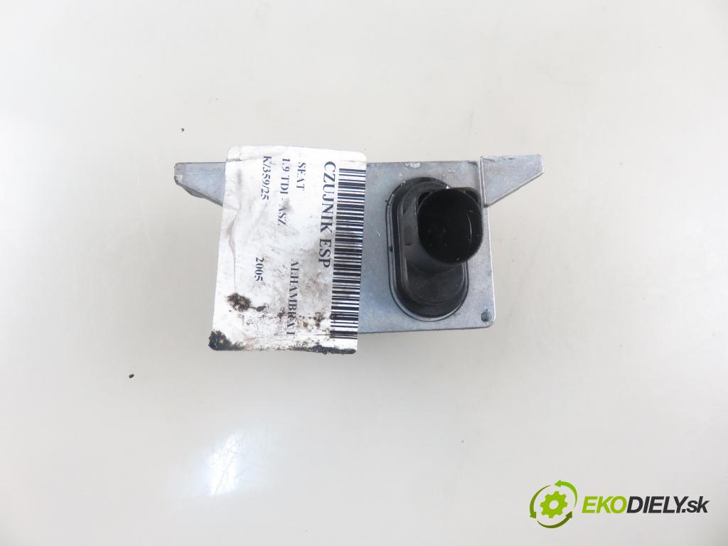 SEAT ALHAMBRA (7V8, 7V9) MINIVAN 2005 96,00 1.9 TDI - ASZ 1896,00 snímač ESP 7H0907655 ; 7M3907637D ; 10098503254