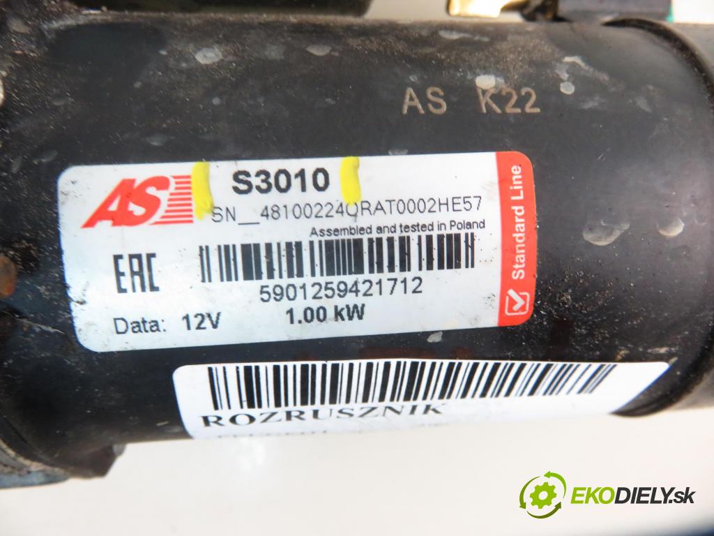 CITROEN C3 I (FC_) HB 2008 50,00 1.4 HDi - 8HZ (DV4TD) 1398,00 Štartér 9640825280 (Štartér)