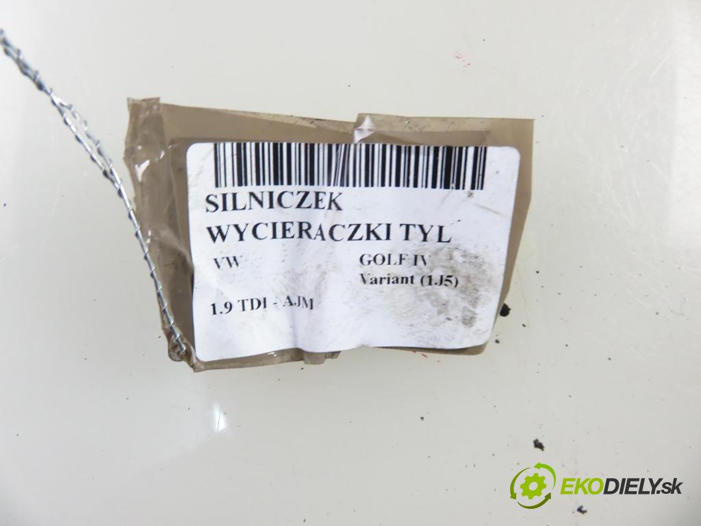 VW GOLF IV Variant (1J5) KOMBI 2001 85,00 1.9 TDI PD 115 - AJM 1896,00 Motorček stierače zadné 404425B