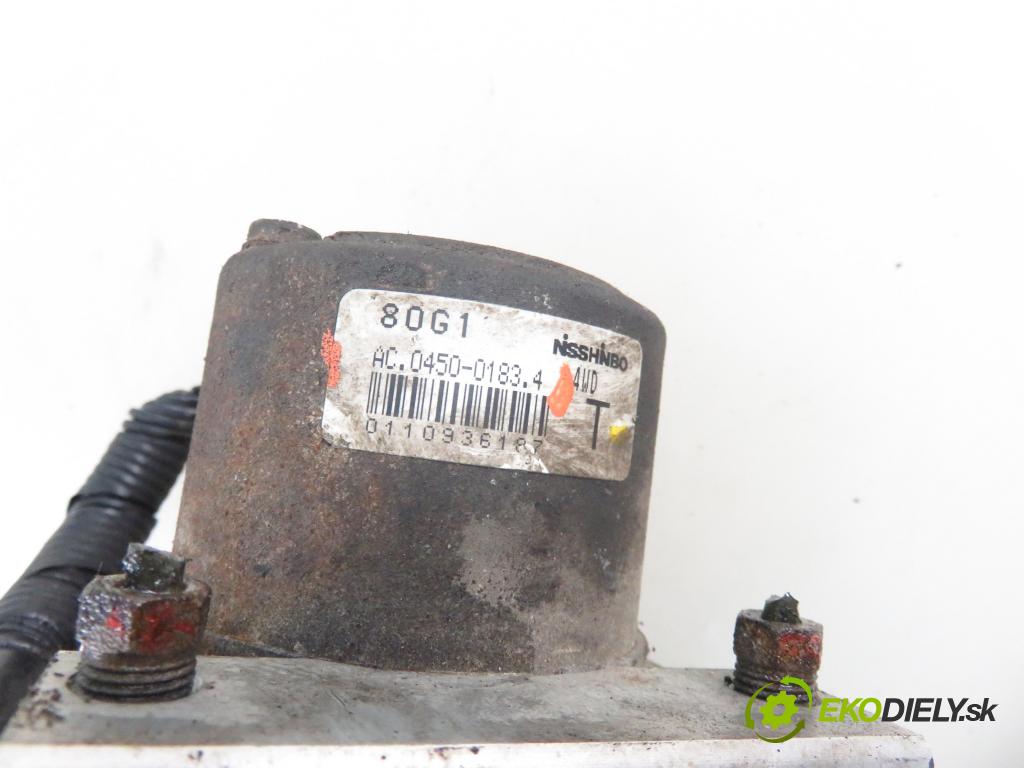 SUZUKI IGNIS (FH) HB 2000 61,00 1.3 4WD 83 (RG413) - M13A 1328,00 Pumpa ABS AC045001834 (Pumpa ABS)