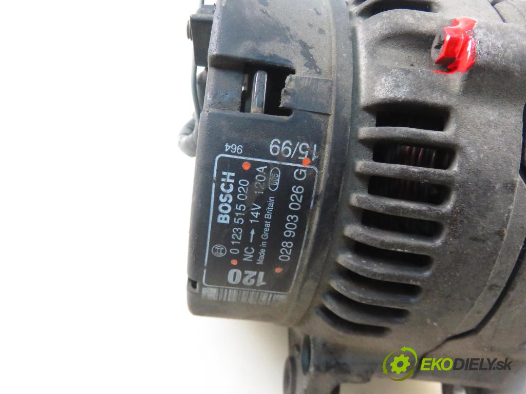 SEAT ALHAMBRA (7V8, 7V9) VAN 1999 81,00 1.9 TDI 110 - AFN 1896,00 Alternátor 0123515020 ; 028903026G (Alternátory)