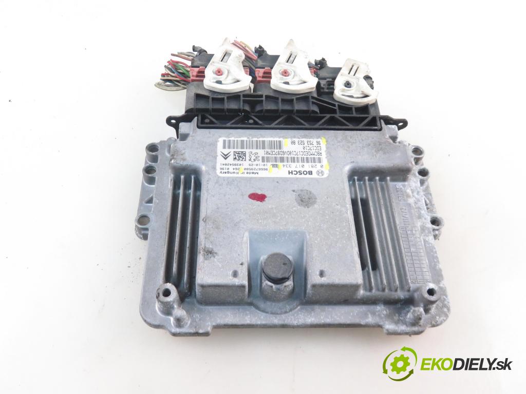 PEUGEOT PARTNER Tepee KOMBIVAN 2010 68,00 1.6 e-HDi 90 8V - 9HP (DV6DTED) 1560,00 Riadiaca jednotka Motor 9675352380 ; 9666729580 ; 0281017334