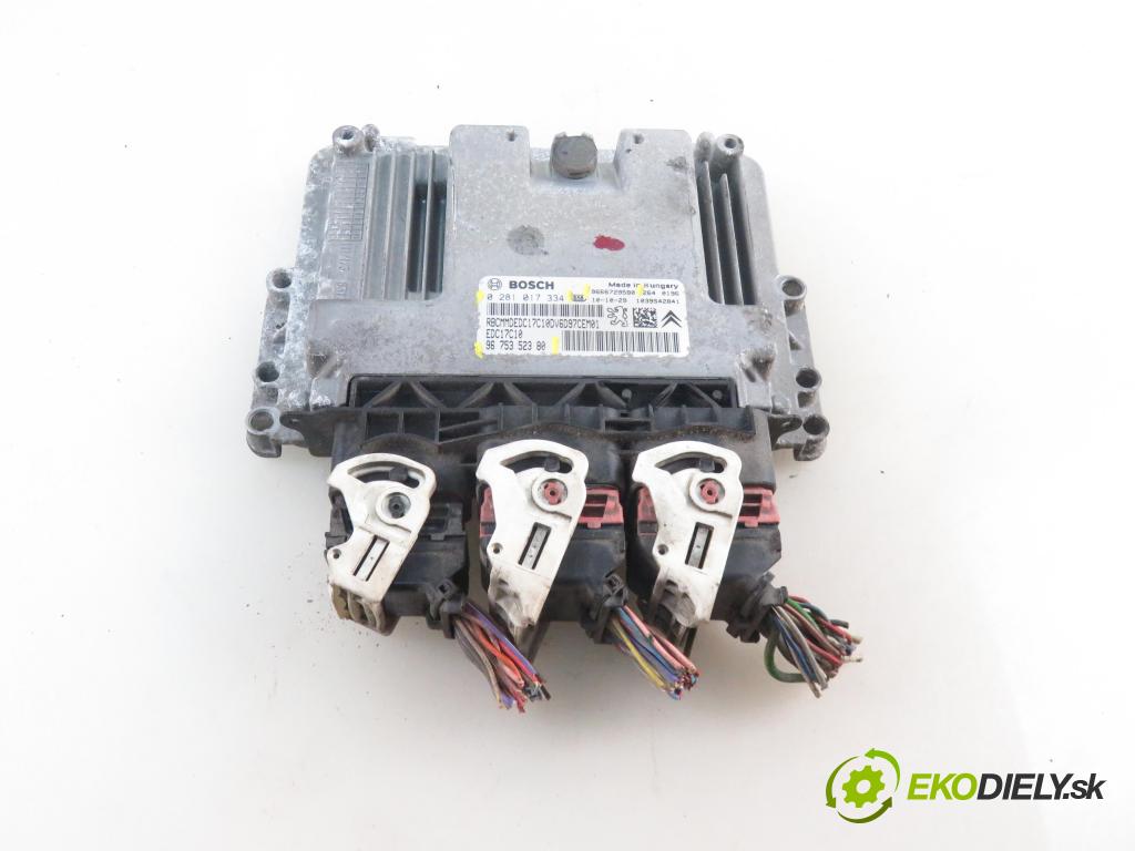 PEUGEOT PARTNER Tepee KOMBIVAN 2010 68,00 1.6 e-HDi 90 8V - 9HP (DV6DTED) 1560,00 Riadiaca jednotka Motor 9675352380 ; 9666729580 ; 0281017334