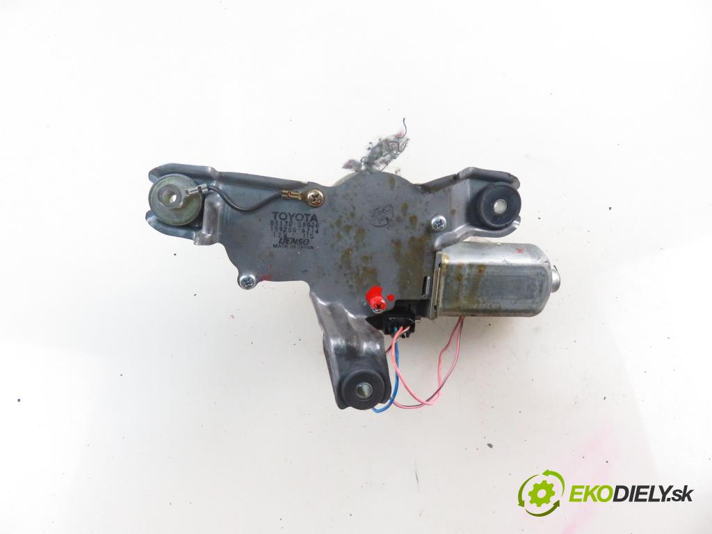 TOYOTA COROLLA (_E12_) HB 2002 71,00 1.4 VVT-i 97 (ZZE120) - 4ZZ-FE 1398,00 motorek stěrače ZADNÍ: 8513002020 ; 1592006214