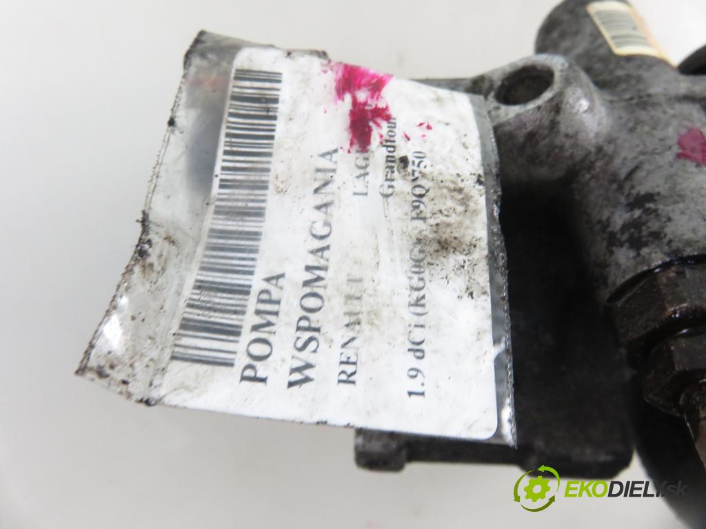 RENAULT LAGUNA II Grandtour (KG0/1_) KOMBI 2007 88,00 1.9 dCi 120 - F9Q 750 1870,00 Pumpa servočerpadlo 8200100082 ; 26092070EA ; 8200096704C (Servočerpadlo, pumpa riadenia)
