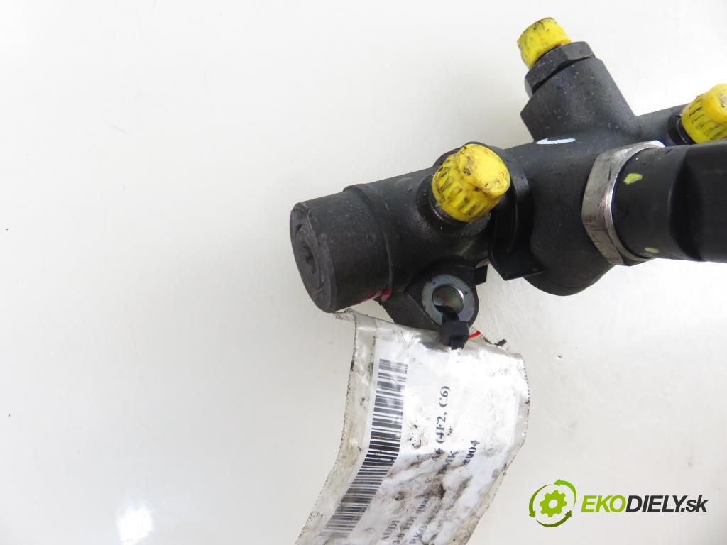 AUDI A6 (4F2, C6) SEDAN 2004 165,00 3.0 TDI quattro - BMK 2967,00 Lišta vstrekovacia 059130089D (Vstrekovacia lišta)