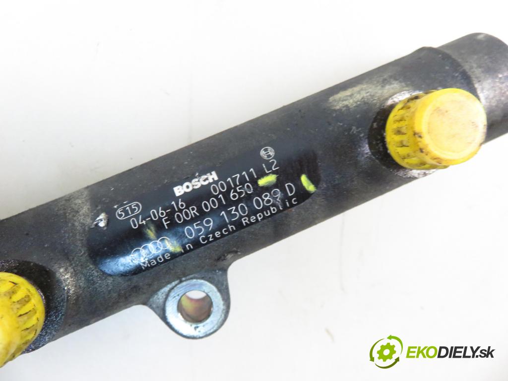 AUDI A6 (4F2, C6) SEDAN 2004 165,00 3.0 TDI quattro - BMK 2967,00 Lišta vstrekovacia 059130089D (Vstrekovacia lišta)