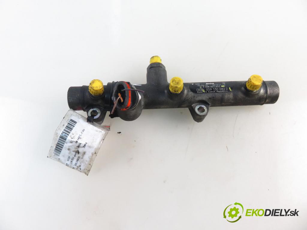 AUDI A6 (4F2, C6) SEDAN 2004 165,00 3.0 TDI quattro - BMK 2967,00 Lišta vstrekovacia 059130089D (Vstrekovacia lišta)