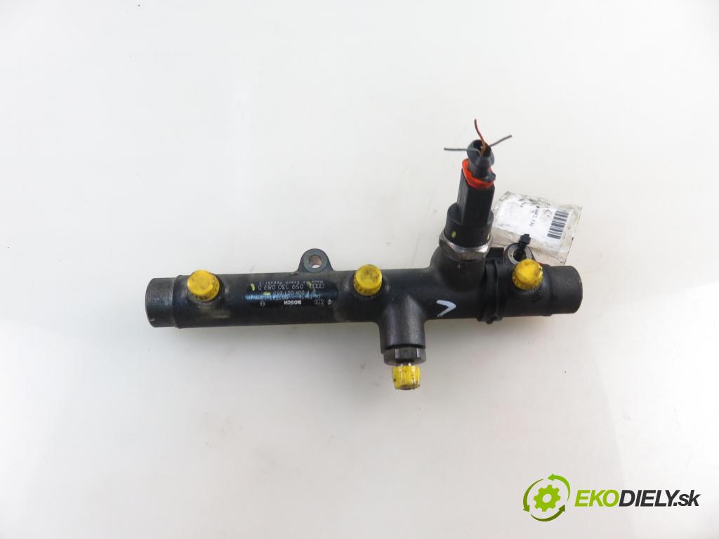 AUDI A6 (4F2, C6) SEDAN 2004 165,00 3.0 TDI quattro - BMK 2967,00 Lišta vstrekovacia 059130089D (Vstrekovacia lišta)