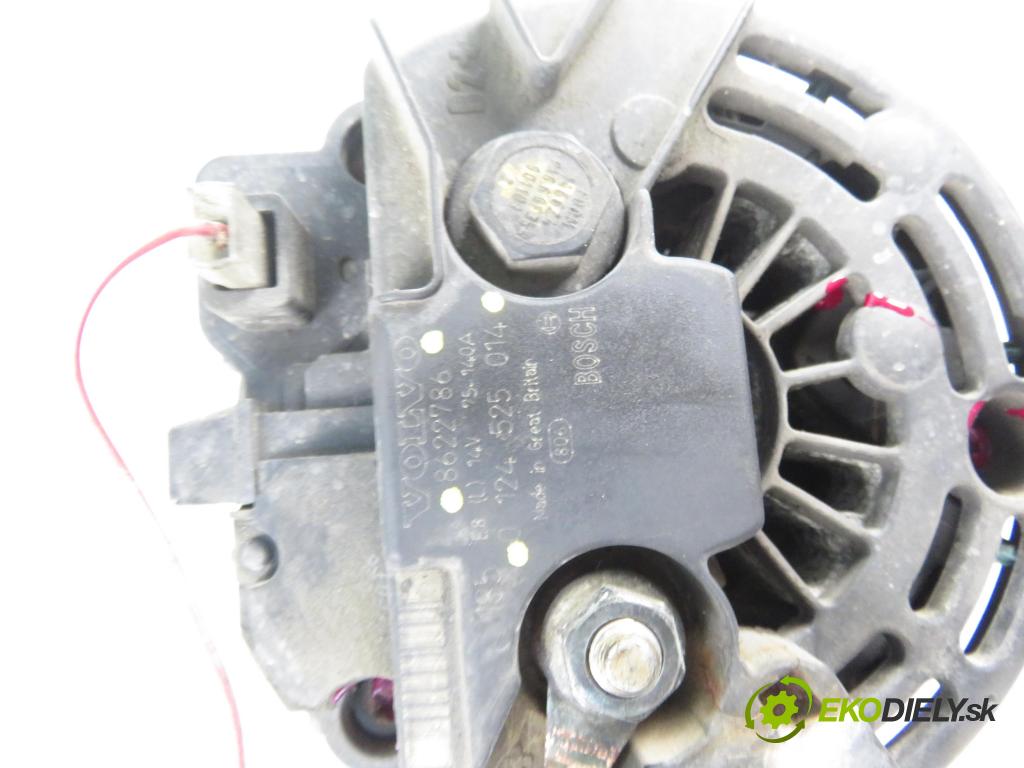 VOLVO S60 I (384) SEDAN 2001 103,00 2.4 140 - B 5244 S2 2435,00 Alternátor 8622786 ; 0124525014 (Alternátory)