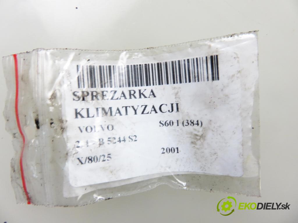 VOLVO S60 I (384) SEDAN 2001 103,00 2.4 140 - B 5244 S2 2435,00 KOMPRESOR: klimatizácie 9171996 ; P9171996 (Kompresor klimatizácie)